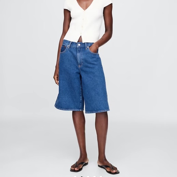 NWOT Gap Cropped Rib Cardigan - Picture 2 of 7